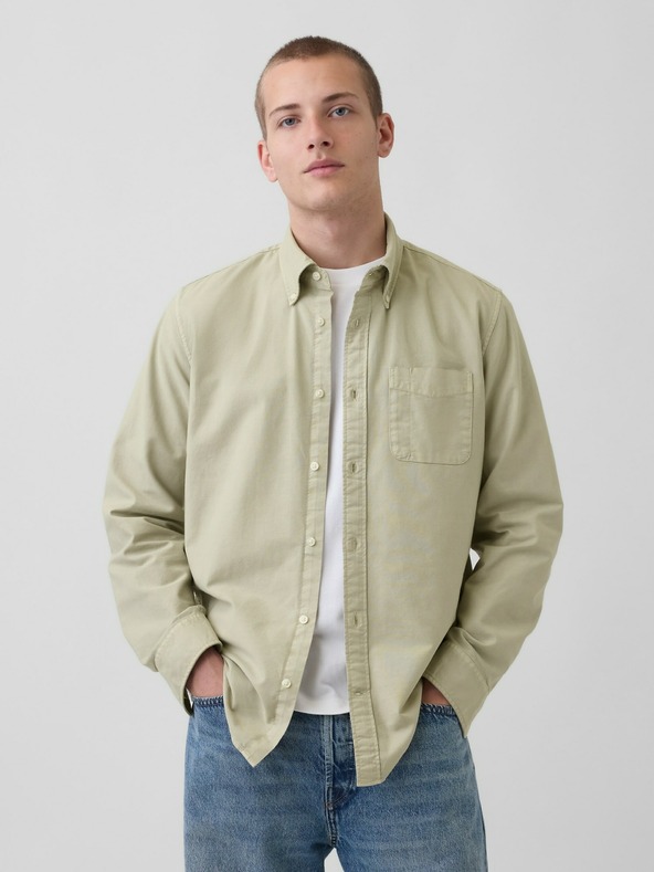 GAP Muska karirana košulja Oxford Shirt GAP