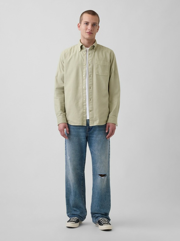GAP Muska karirana košulja Oxford Shirt GAP