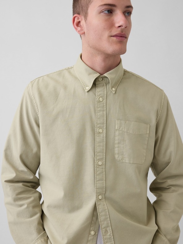 GAP Muska karirana košulja Oxford Shirt GAP
