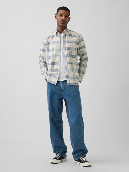 GAP Muska karirana košulja Oxford Shirt GAP