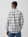 GAP Muska karirana košulja Oxford Shirt GAP