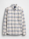 GAP Muska karirana košulja Oxford Shirt GAP