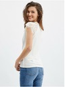 Orsay Bijela ženska majica s čipkastim detaljem ORSAY