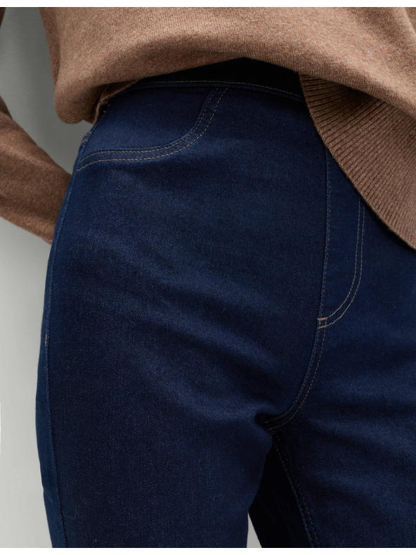 Marks & Spencer Marks & Spencer tamnoplave ženske jagice visokog struka