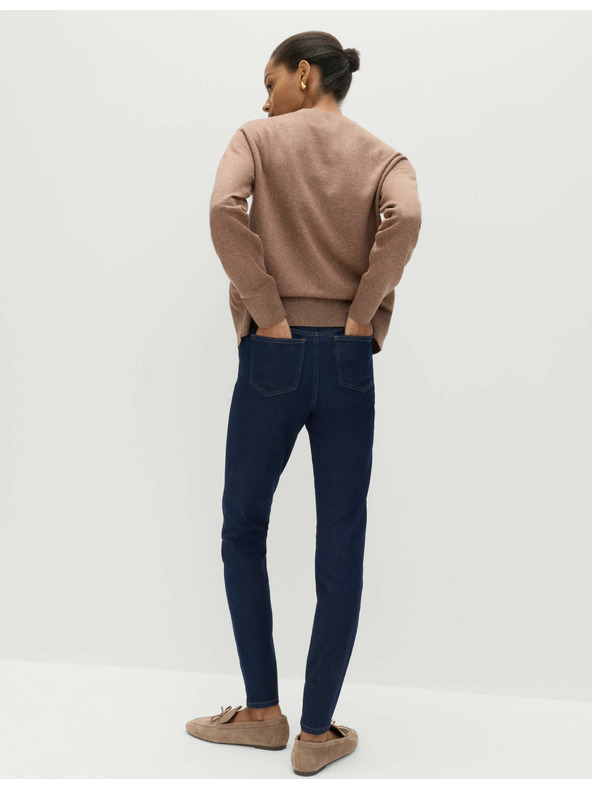 Marks & Spencer Marks & Spencer tamnoplave ženske jagice visokog struka