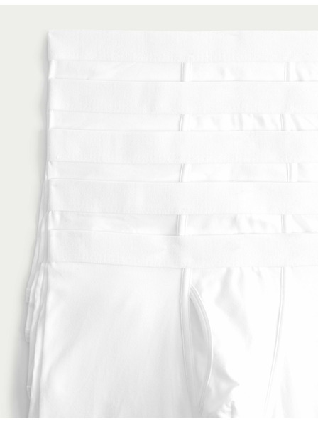 Marks & Spencer Rastezljive pamučne gaćice s Cool & Fresh™ tehnologijom, 5 kom Marks & Spencer bijele