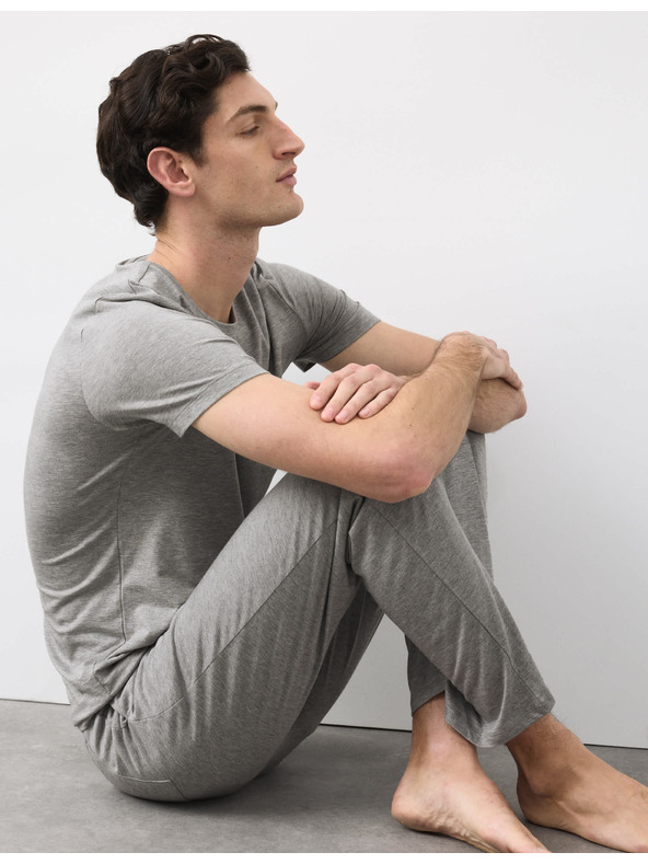 Marks & Spencer Pidžama hlače u Supima® pamuku i modal Marks & Spencer sivoj boji