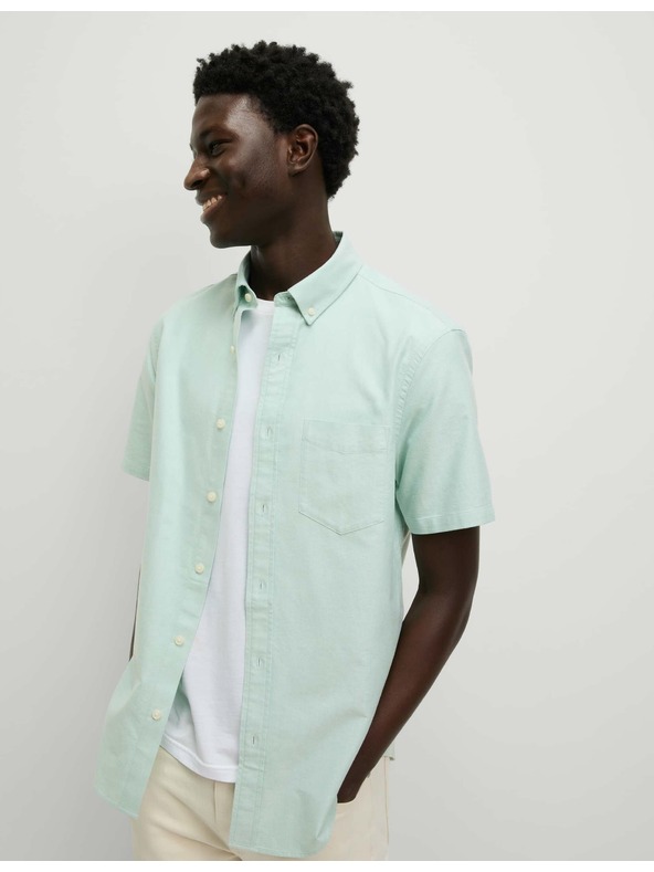 Marks & Spencer Ultimate Marks & Spencer Pure Cotton Oxford košulja zelena