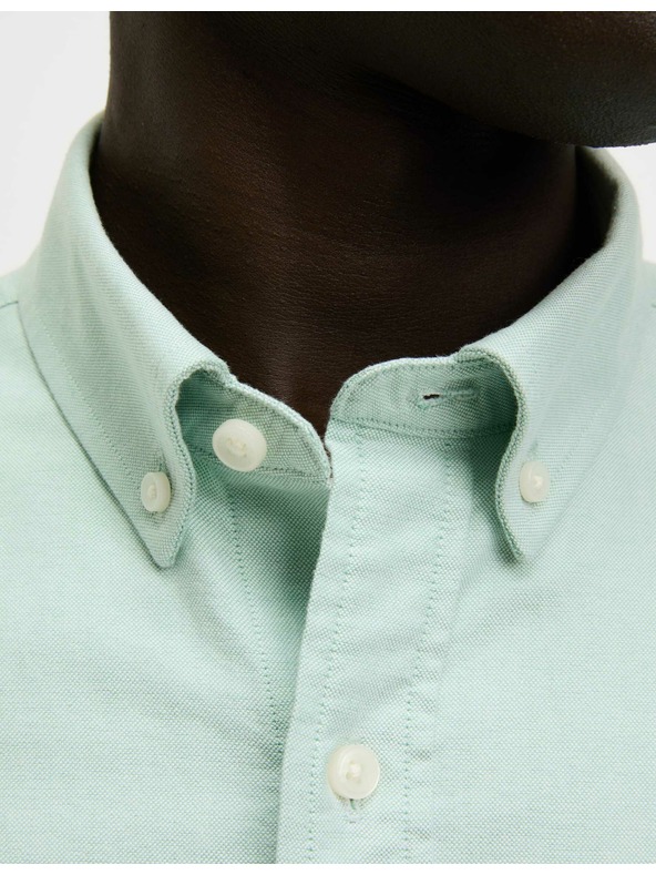 Marks & Spencer Ultimate Marks & Spencer Pure Cotton Oxford košulja zelena