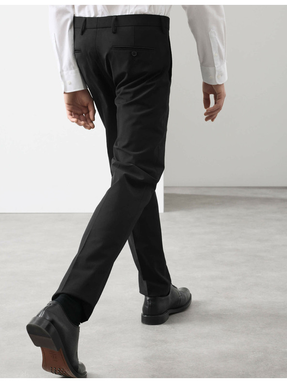 Marks & Spencer Marks & Spencer hlače od mješavine vune blago suženog kroja