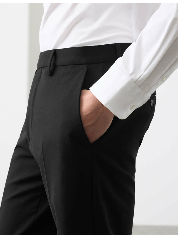 Marks & Spencer Marks & Spencer hlače od mješavine vune blago suženog kroja