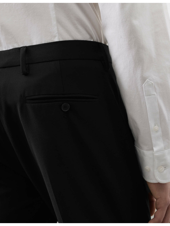 Marks & Spencer Marks & Spencer hlače od mješavine vune blago suženog kroja