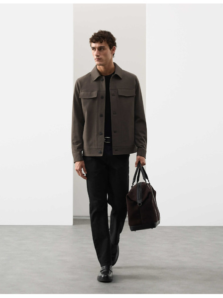 Marks & Spencer Funkcionalna kepra jakna s teksturom Marks & Spencer smeđa