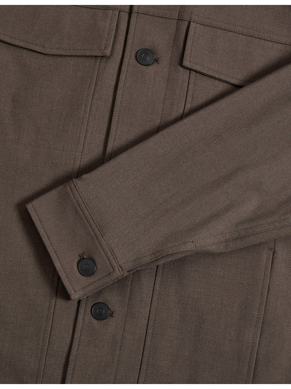 Marks & Spencer Funkcionalna kepra jakna s teksturom Marks & Spencer smeđa