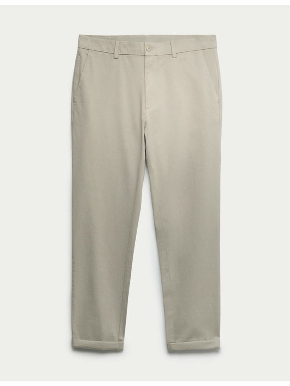 Marks & Spencer Keperne chino hlače uskog kroja The Ultimate Marks & Spencer siva