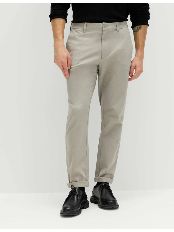 Marks & Spencer Keperne chino hlače uskog kroja The Ultimate Marks & Spencer siva