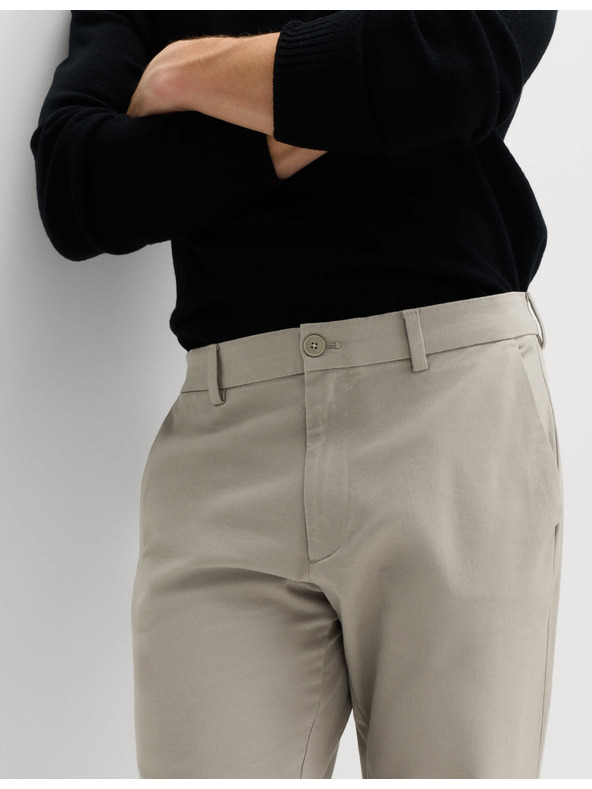 Marks & Spencer Keperne chino hlače uskog kroja The Ultimate Marks & Spencer siva