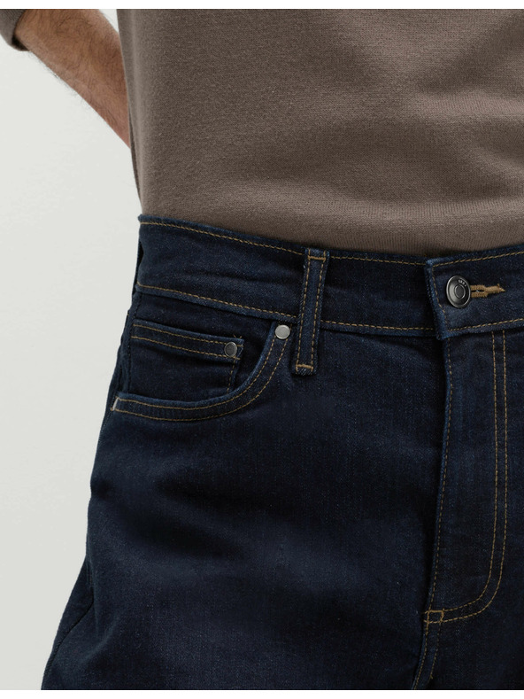 Marks & Spencer Rastežljive traperice ravnog kroja Marks & Spencer mornarsko plava