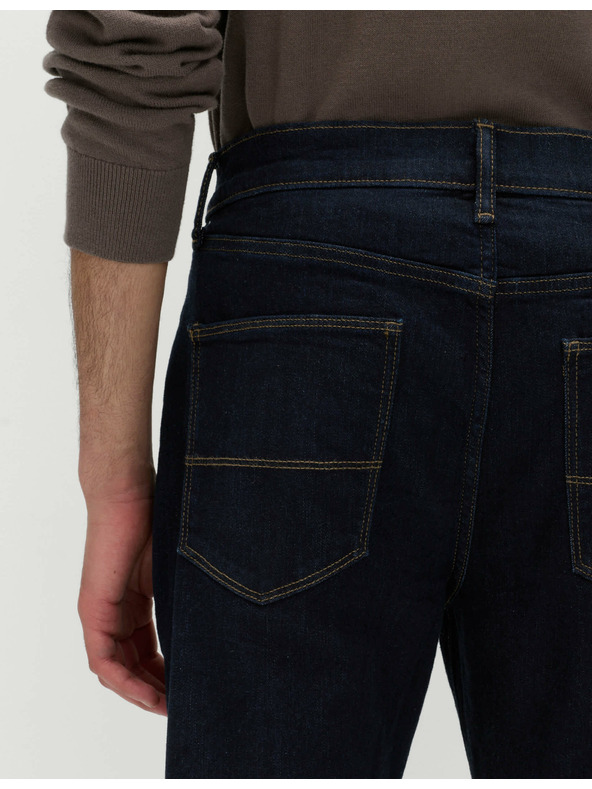 Marks & Spencer Rastežljive traperice ravnog kroja Marks & Spencer mornarsko plava