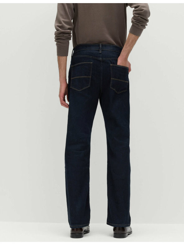 Marks & Spencer Rastežljive traperice ravnog kroja Marks & Spencer mornarsko plava