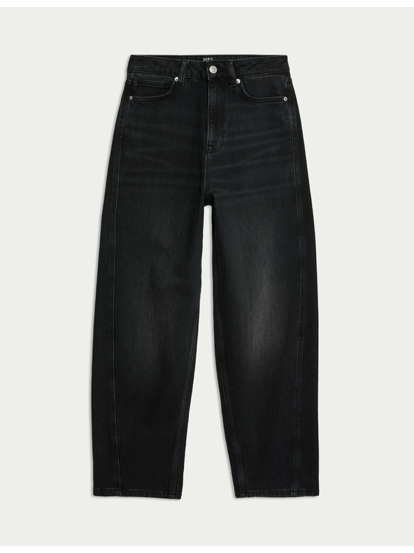 Marks & Spencer Traperice uskog kroja do gležnjeva visokog struka Marks & Spencer crna