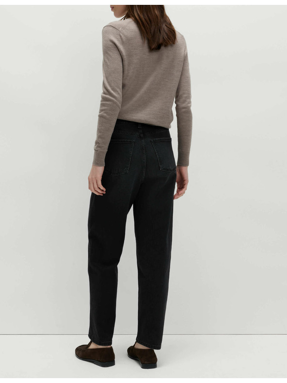 Marks & Spencer Traperice uskog kroja do gležnjeva visokog struka Marks & Spencer crna