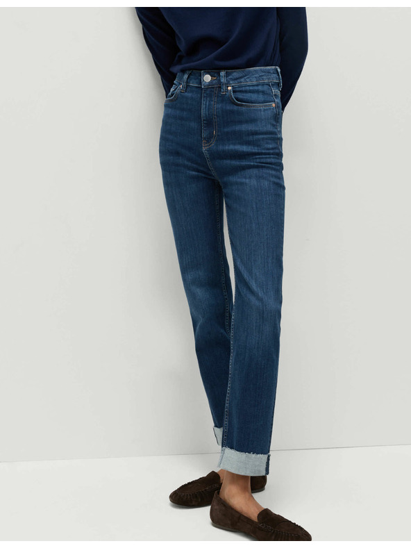 Marks & Spencer Super meke traperice Harper visokog struka Marks & Spencer mornarsko plava