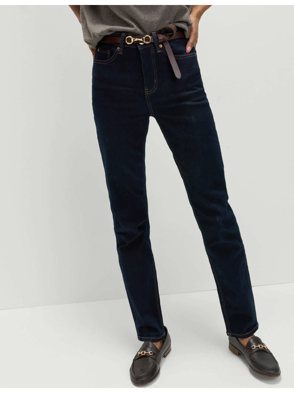 Marks & Spencer Traperice Sienna s rastezljivim materijalom i ravnim nogavicama Marks & Spencer mornarsko plava