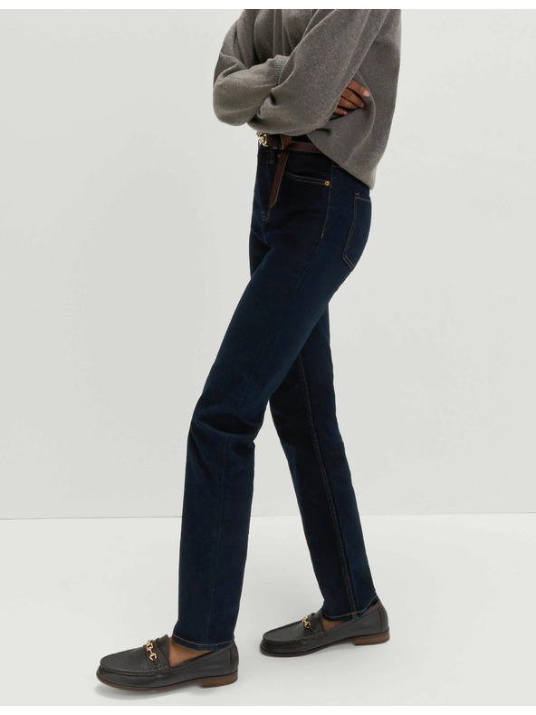 Marks & Spencer Traperice Sienna s rastezljivim materijalom i ravnim nogavicama Marks & Spencer mornarsko plava