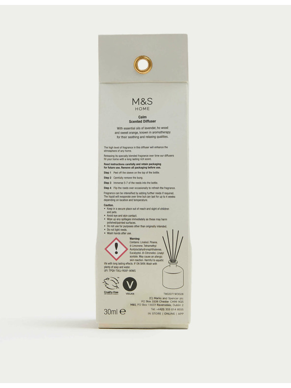 Marks & Spencer Umirujući mini difuzor, 30 ml Marks & Spencer žuta