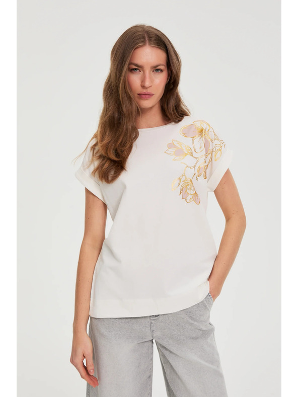 Moodo Bluza sa printom bijela Moodo