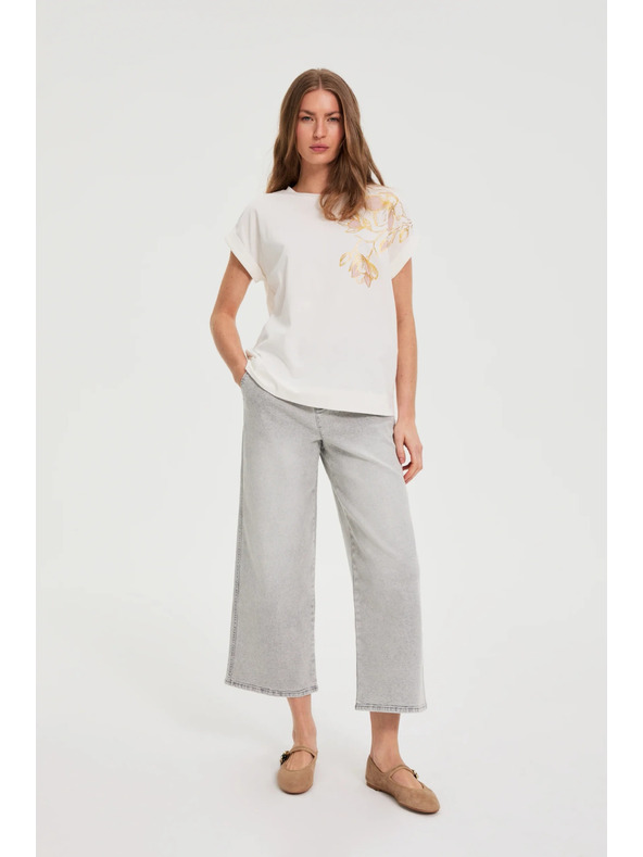 Moodo Bluza sa printom bijela Moodo