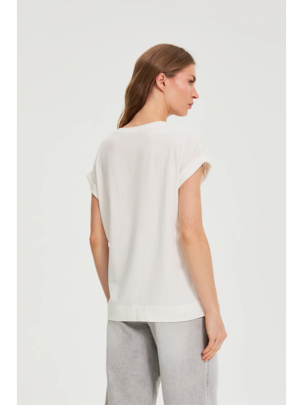 Moodo Bluza sa printom bijela Moodo