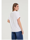 Moodo Majica sa izrezom bijela Moodo
