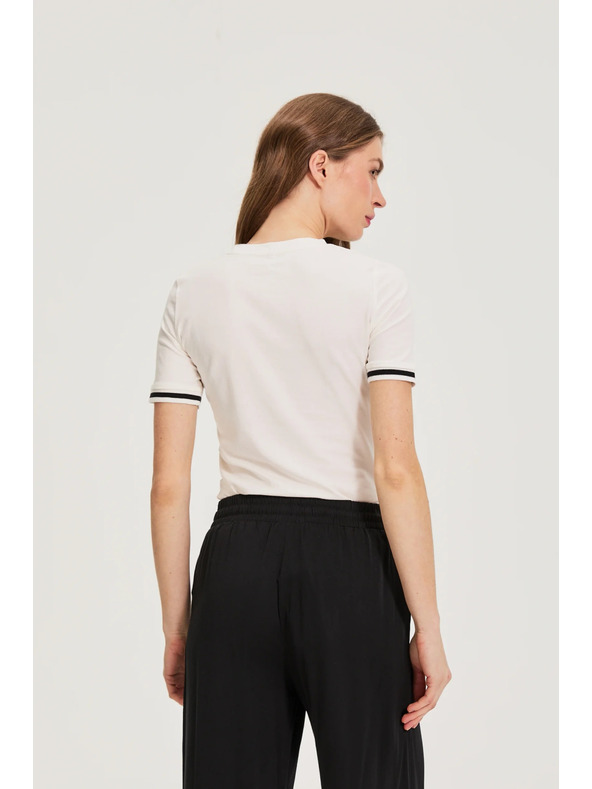 Moodo Pamucna majica bijela Moodo