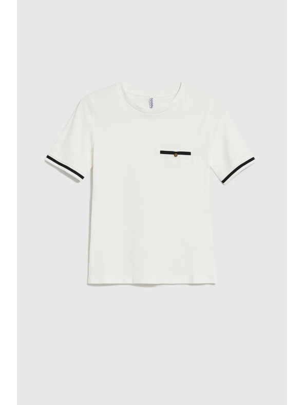 Moodo Pamucna majica bijela Moodo