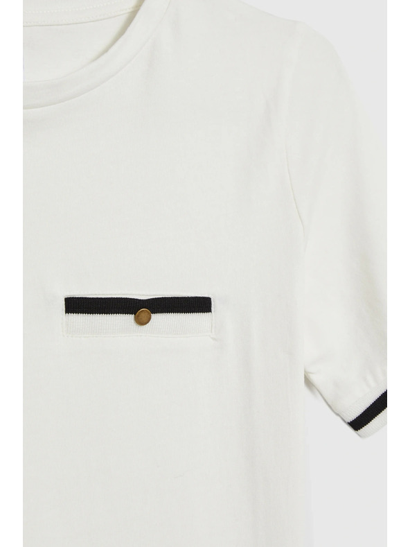 Moodo Pamucna majica bijela Moodo