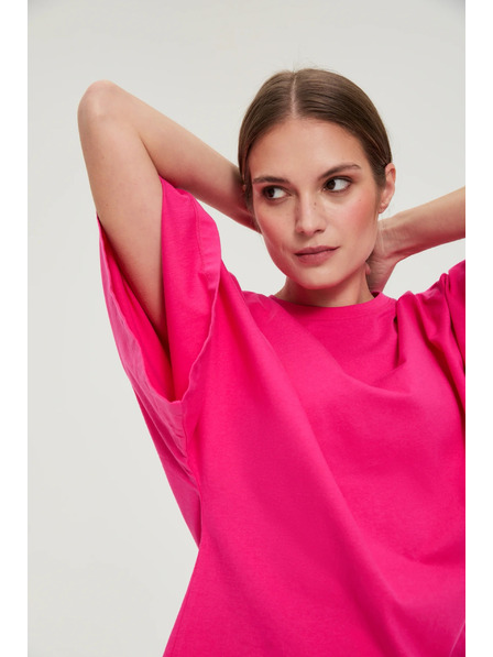 Moodo Bluza sa sirokim rukavima purpurna Moodo