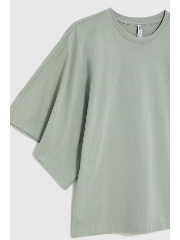 Moodo Bluza sa sirokim rukavima maslinasto zelena Moodo