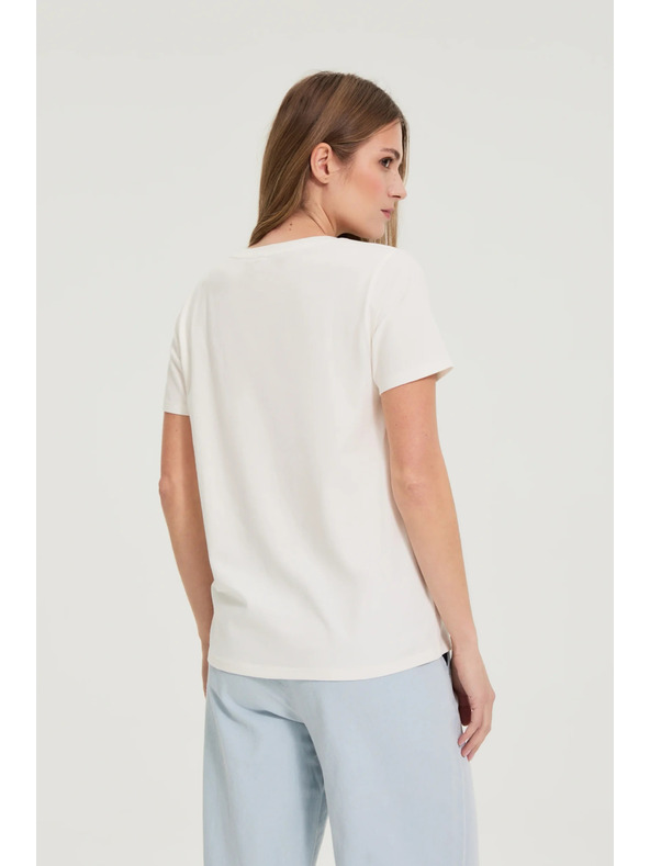 Moodo Bluza sa printom bijela Moodo