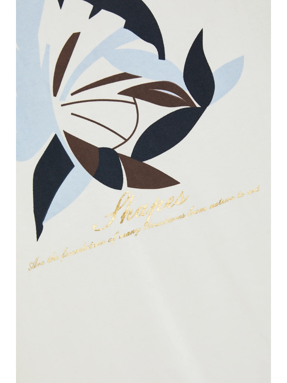 Moodo Bluza sa printom bijela Moodo