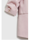 Moodo Sako sa naboranim rukavima roza Moodo