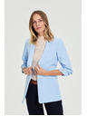 Moodo Sako sa naboranim rukavima svijetlo plavo Moodo