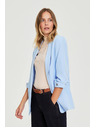 Moodo Sako sa naboranim rukavima svijetlo plavo Moodo