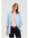 Moodo Sako sa naboranim rukavima svijetlo plavo Moodo