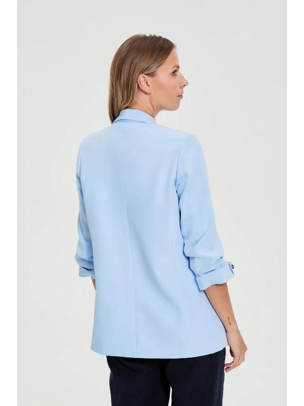 Moodo Sako sa naboranim rukavima svijetlo plavo Moodo