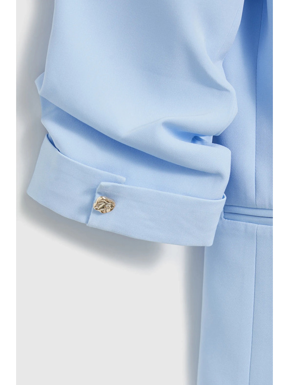 Moodo Sako sa naboranim rukavima svijetlo plavo Moodo