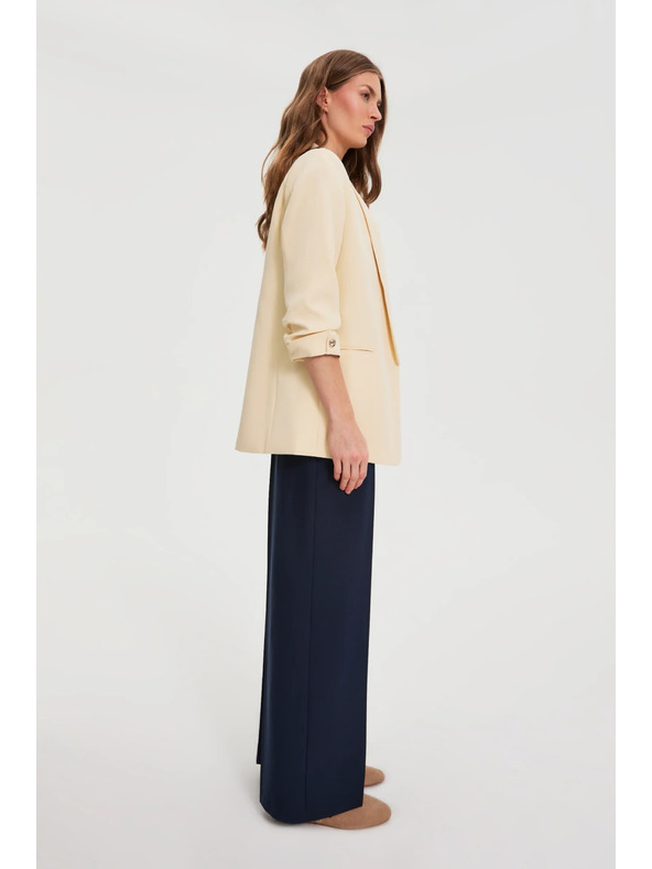 Moodo Sako sa naboranim rukavima zuto Moodo