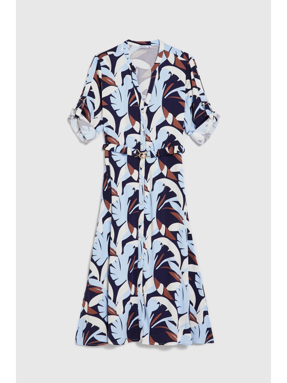 Moodo Tamno plave viskozne haljine Moodo