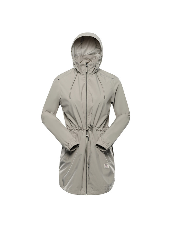 ALPINE PRO Ženska jakna s membranom ptx ALPINE PRO OMONA abbey stone